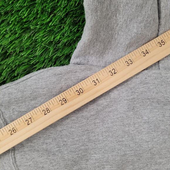 Champion MIT University Hoodie Small 19x23 Gray Baggy Embroidered - Picture 3 of 16